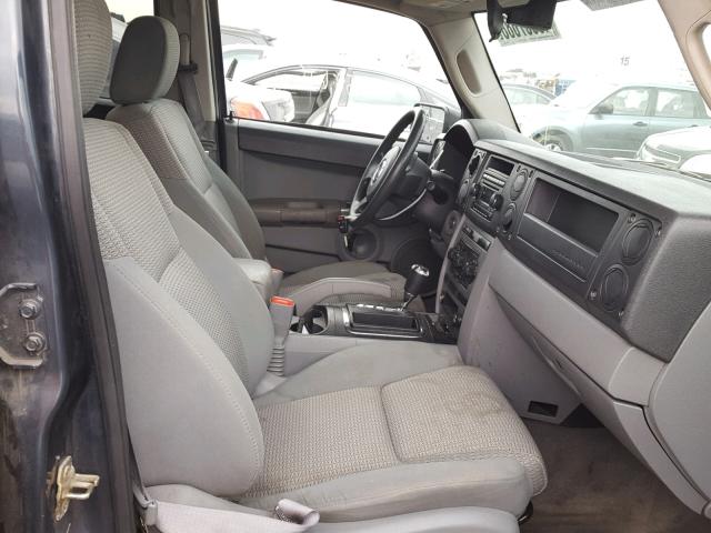 1J8HG48K76C328138 - 2006 JEEP COMMANDER Mavi foto 5
