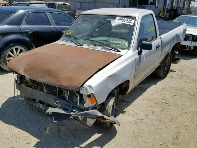 JT4RN81P1K0029450 - 1989 TOYOTA PICKUP 1/2 SILVER photo 2