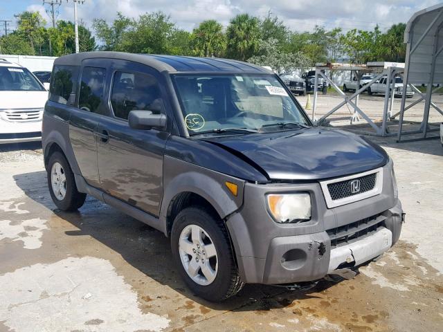 5J6YH18563L017772 - 2003 HONDA ELEMENT EX BLACK photo 1