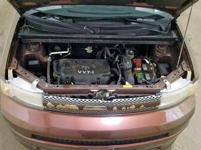 JTLKT324364122715 - 2006 TOYOTA SCION XB 棕色 照片 7