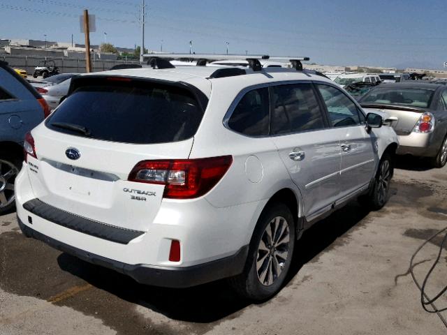 4S4BSETC0H3276836 - 2017 SUBARU OUTBACK TO WHITE photo 4