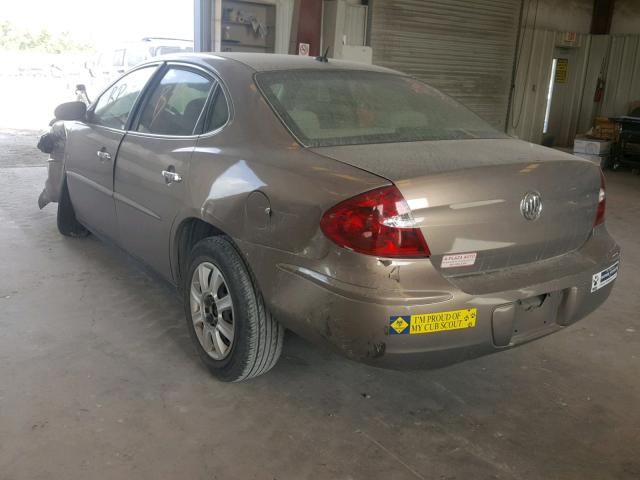 2G4WC582661211068 - 2006 BUICK LACROSSE C TAN photo 3