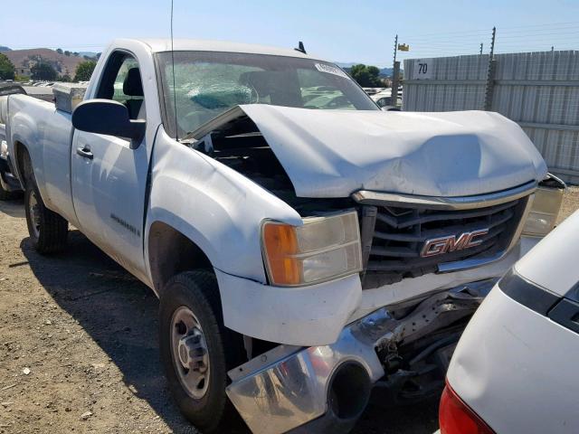 1GTHC24K27E577126 - 2007 GMC SIERRA C25 WHITE photo 1