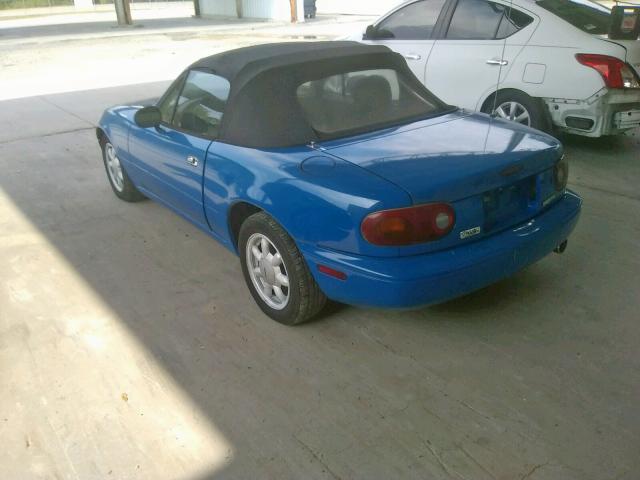 JM1NA3518L0101555 - 1990 MAZDA MX-5 MIATA BLUE photo 3