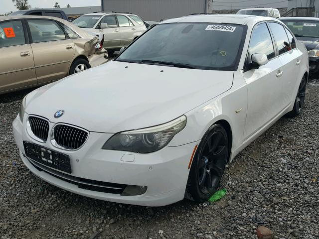 WBANW1C59AC164118 - 2010 BMW 535 I WHITE photo 2