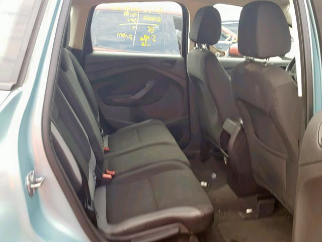 1FMCU0F79DUA84349 - 2013 FORD ESCAPE S BLUE photo 6