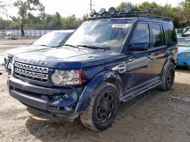 SALAK2D41CA639244 - 2012 LAND ROVER LR4 HSE LU BLUE photo 2