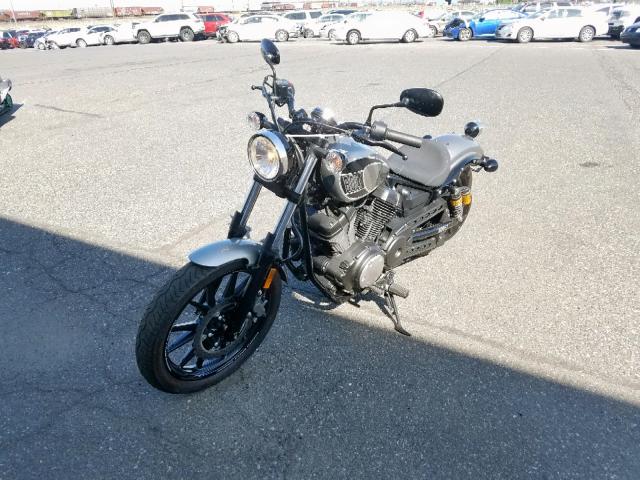 JYAVN05E9HA013214 - 2017 YAMAHA XVS950 CU GRAY photo 2