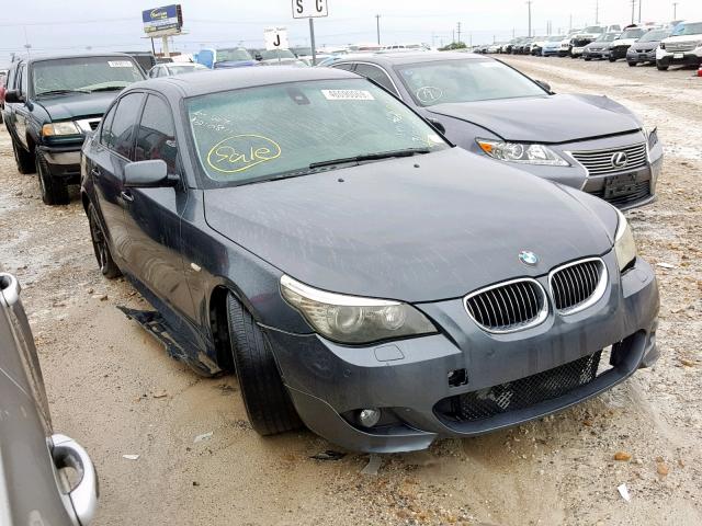 WBANW53568CT49809 - 2008 BMW 550 I GRAY photo 1