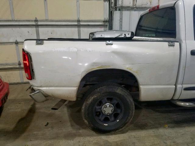 1D7HU18N94S786765 - 2004 DODGE RAM 1500 S WHITE photo 9