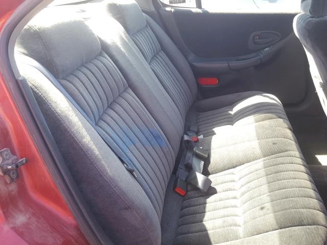 1G2WJ52M1VF298314 - 1997 PONTIAC GRAND PRIX MAROON photo 6