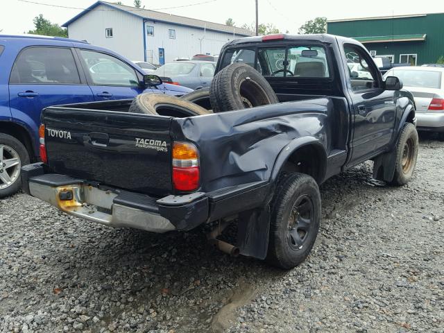 5TENM92N53Z162914 - 2003 TOYOTA TACOMA PRE SILVER photo 4