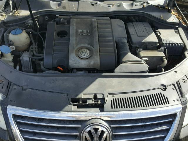 WVWJK73C78E143667 - 2008 VOLKSWAGEN PASSAT TUR BLACK photo 7