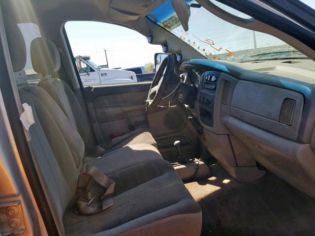 3D7KU28C84G169021 - 2004 DODGE RAM 2500 S ვერცხლისფერი ფოტო 5