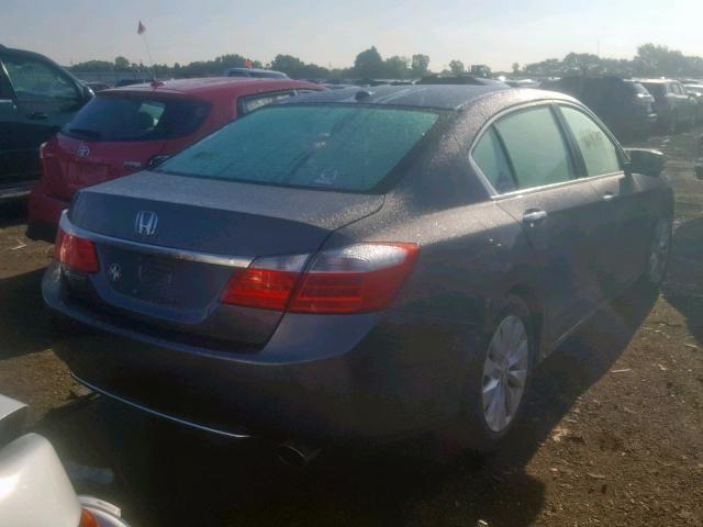 1HGCR2F82FA183739 - 2015 HONDA ACCORD EXL GRAY photo 4