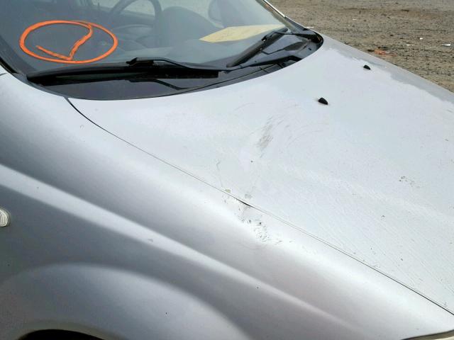 KL1TD66608B012219 - 2008 CHEVROLET AVEO BASE Күміс фото 9