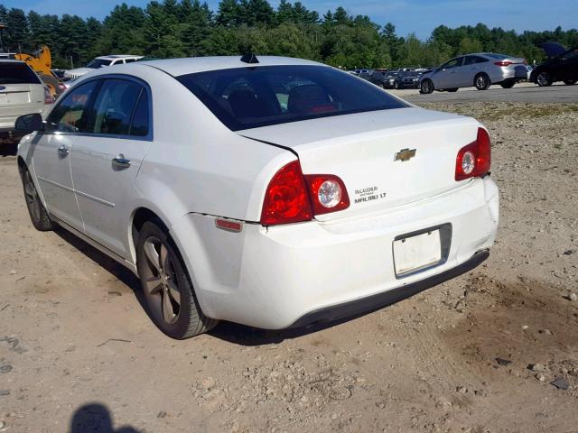 1G1ZC5E06CF192054 - 2012 CHEVROLET MALIBU 1LT WHITE photo 3