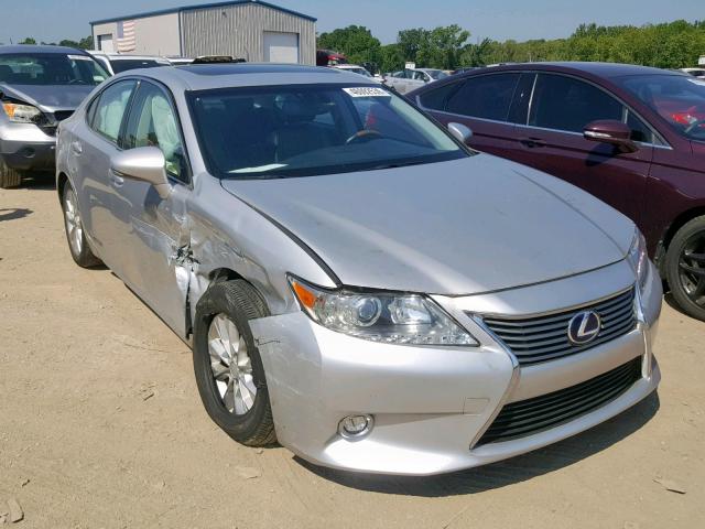 JTHBW1GG6E2059967 - 2014 LEXUS ES 300H SILVER photo 1