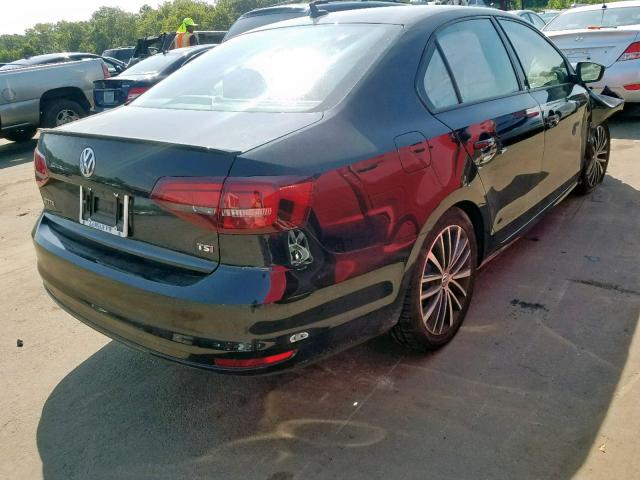 3VWD17AJ3GM295128 - 2016 VOLKSWAGEN JETTA SPOR BLACK photo 4