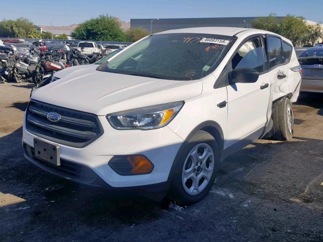 1FMCU0F79HUB44636 - 2017 FORD ESCAPE S WHITE photo 2