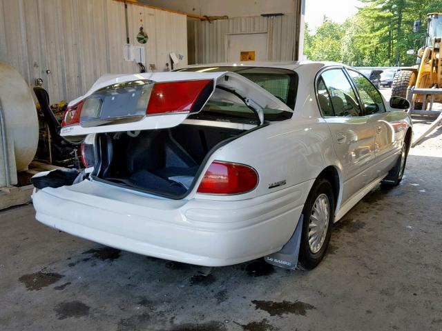 1G4HP54K114150163 - 2001 BUICK LESABRE CU WHITE photo 4