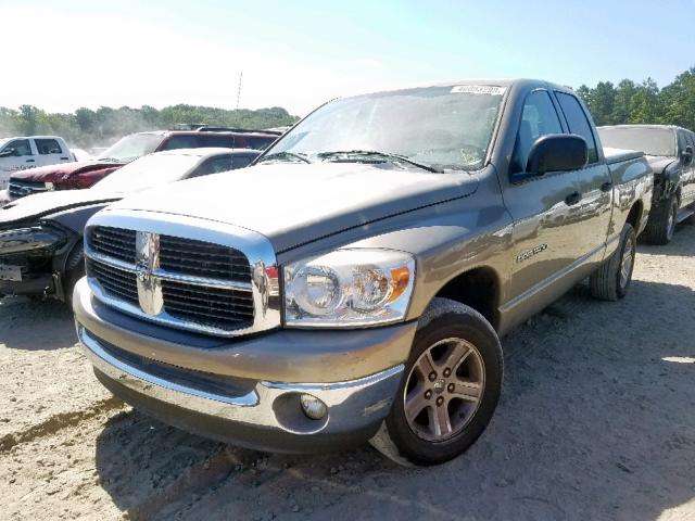 1D7HA18P77J615954 - 2007 DODGE RAM 1500 S GOLD photo 2