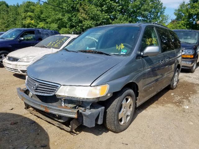 2HKRL1854YH580582 - 2000 HONDA ODYSSEY LX GRAY photo 2