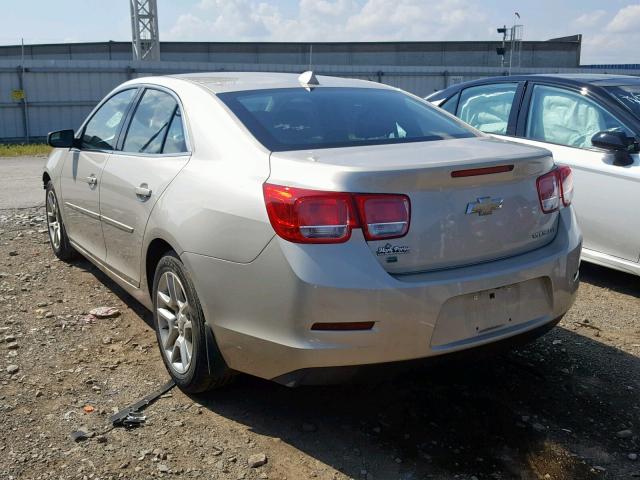 1G11C5SL6EF265471 - 2014 CHEVROLET MALIBU 1LT GOLD photo 3