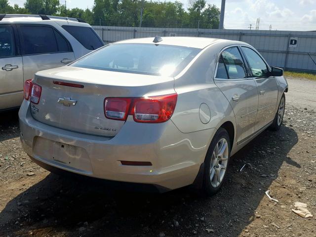 1G11C5SL6EF265471 - 2014 CHEVROLET MALIBU 1LT GOLD photo 4