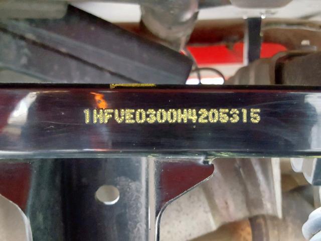 1HFVE0300H4205315 - 2017 HONDA SXS500 M RED photo 10