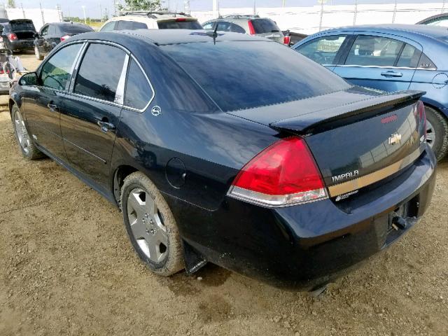 2G1WD58C969267140 - 2006 CHEVROLET IMPALA SUP 黑色 照片 3