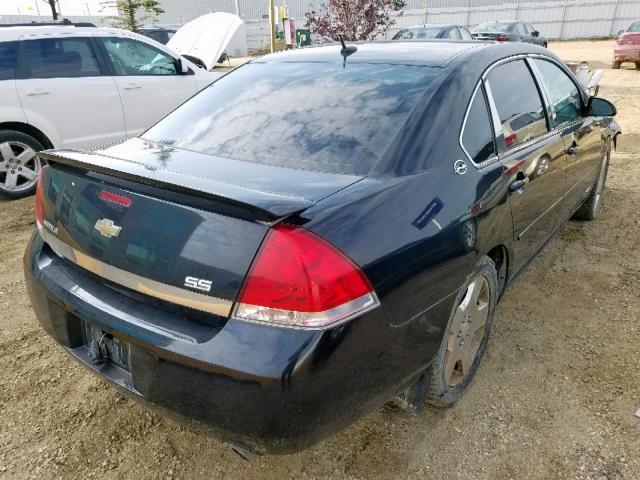 2G1WD58C969267140 - 2006 CHEVROLET IMPALA SUP 黑色 照片 4