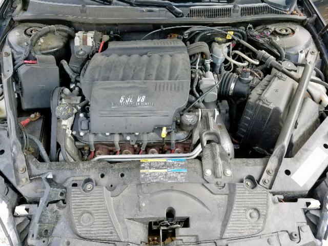 2G1WD58C969267140 - 2006 CHEVROLET IMPALA SUP 黑色 照片 7