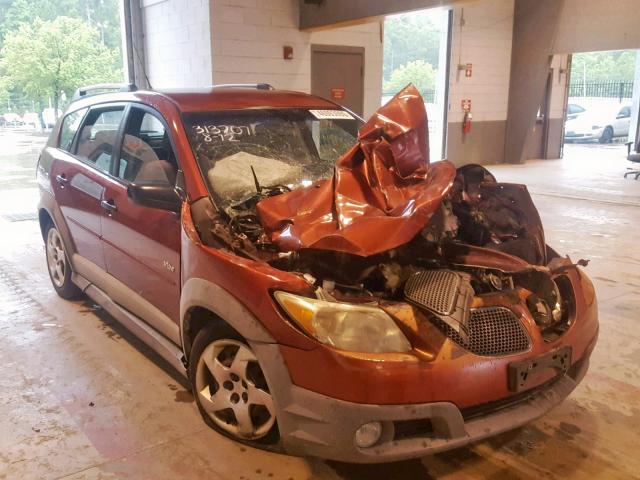 5Y2SL65856Z442696 - 2006 PONTIAC VIBE RED photo 1