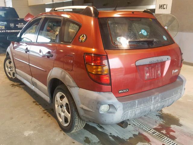 5Y2SL65856Z442696 - 2006 PONTIAC VIBE RED photo 3