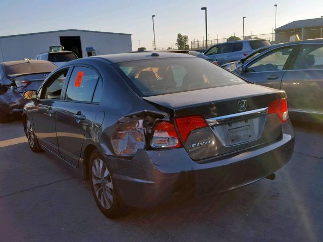2HGFA1F95BH506314 - 2011 HONDA CIVIC EXL 石墨色 照片 3