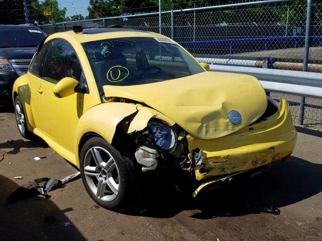 3VWCD31CX4M409277 - 2004 VOLKSWAGEN NEW BEETLE ყვითელი ფოტო 1