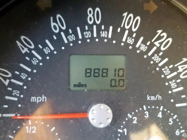 3VWCD31CX4M409277 - 2004 VOLKSWAGEN NEW BEETLE ყვითელი ფოტო 8