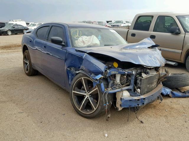 2B3KA33V99H512705 - 2009 DODGE CHARGER SX BLUE photo 1