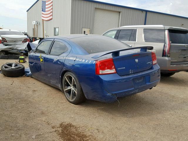 2B3KA33V99H512705 - 2009 DODGE CHARGER SX BLUE photo 3