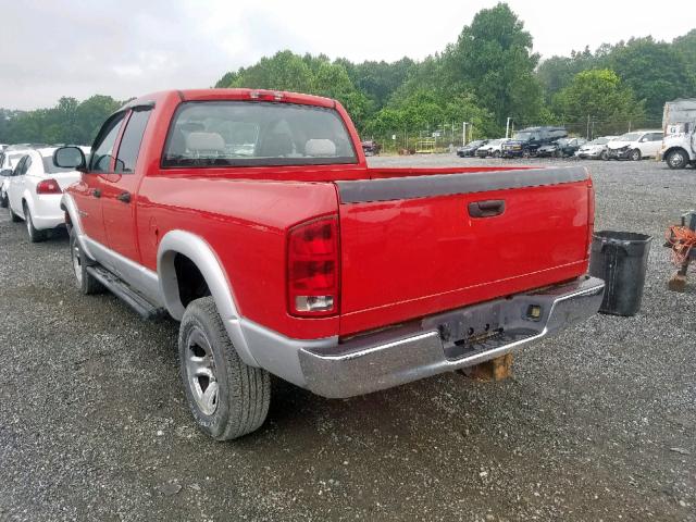 1D7HU18N84S531315 - 2004 DODGE RAM 1500 S RED photo 3