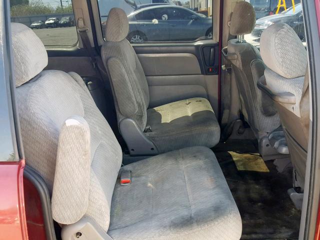 5FNRL18593B112239 - 2003 HONDA ODYSSEY LX RED photo 6