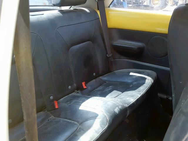 3VWRW31C27M513447 - 2007 VOLKSWAGEN NEW BEETLE ყვითელი ფოტო 6