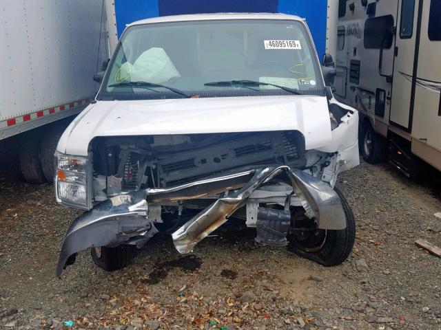 1FDWE3FL6GDC32454 - 2016 FORD ECONOLINE WHITE photo 9