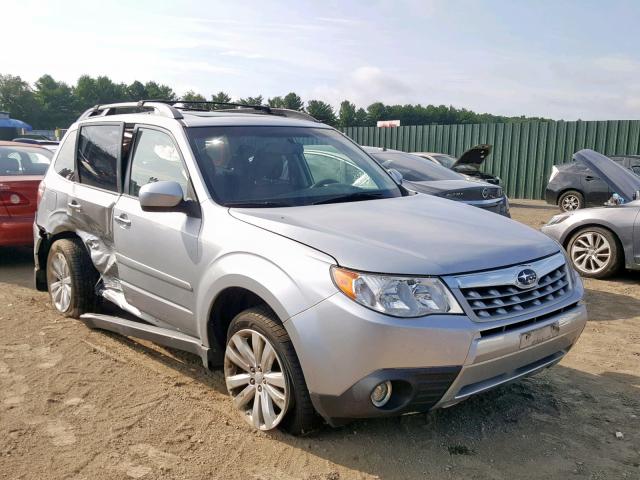 JF2SHAEC2CH465381 - 2012 SUBARU FORESTER L SILVER photo 1