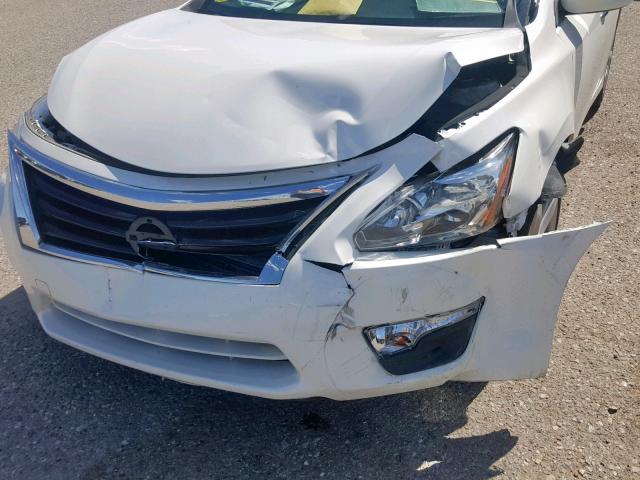 1N4AL3AP8EC426541 - 2014 NISSAN ALTIMA 2.5 WHITE photo 9