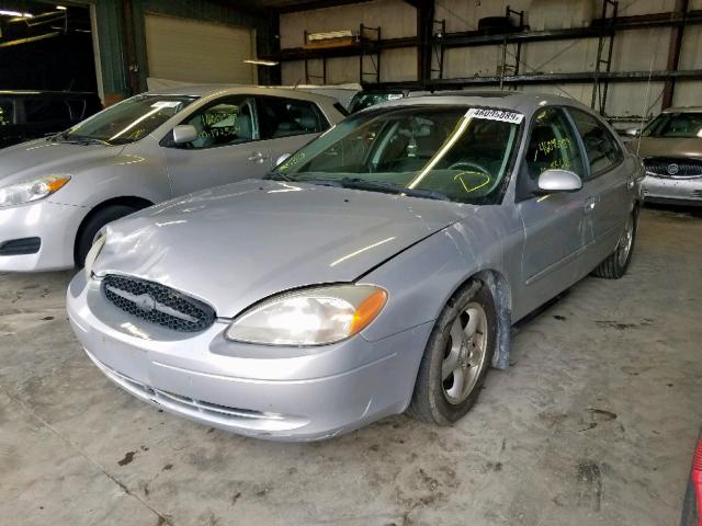 1FAFP55U72G180060 - 2002 FORD TAURUS SES SILVER photo 2