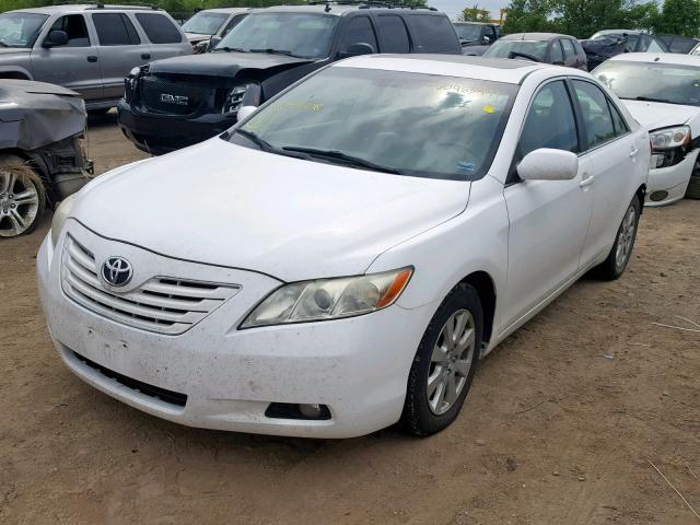 4T1BK46K87U547308 - 2007 TOYOTA CAMRY NEW WHITE photo 2