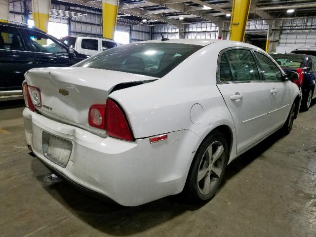 1G1ZC5E12BF381453 - 2011 CHEVROLET MALIBU 1LT WHITE photo 4