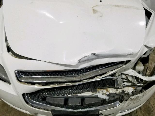 1G1ZC5E12BF381453 - 2011 CHEVROLET MALIBU 1LT WHITE photo 7